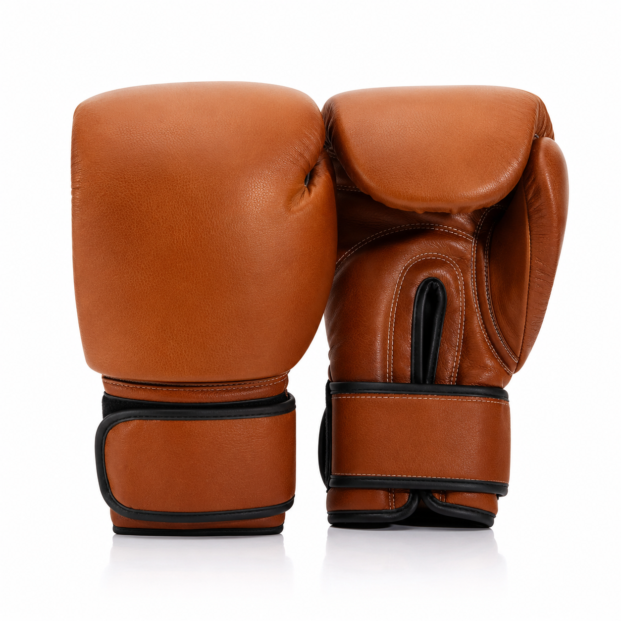 Boxing Gloves – Premium Cowhide Leather Brown Custom Boxing Equipment Factory